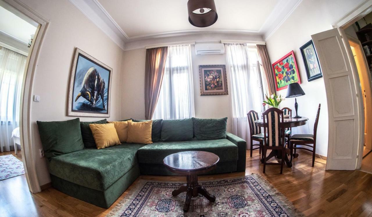 Crown Apartment With Garden View Bělehrad Exteriér fotografie