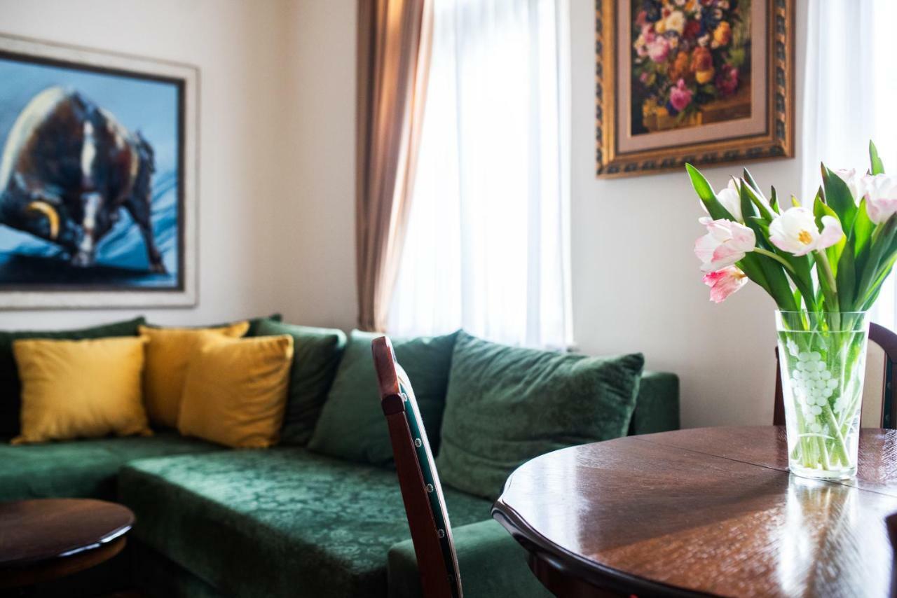 Crown Apartment With Garden View Bělehrad Exteriér fotografie